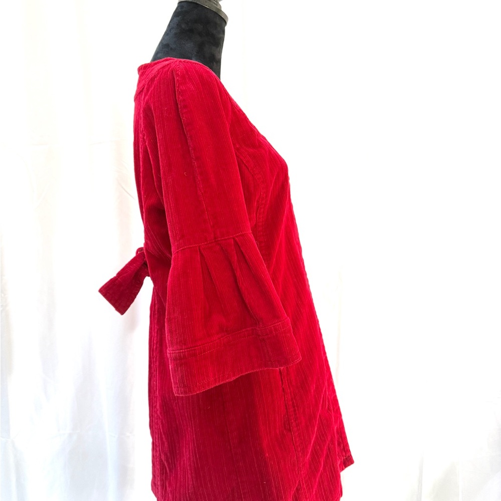 L.A.L. Corduroy Bell-Sleeve Coat